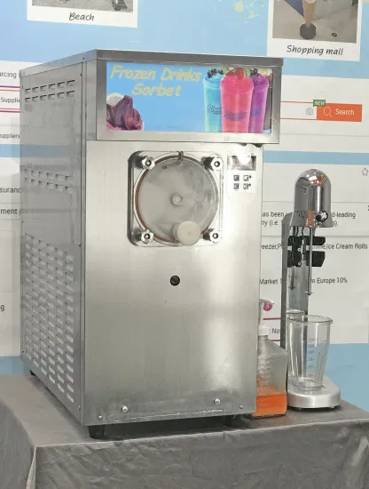 Máquina comercial de lama de granita Wellcooling 4 em 1 Xrj